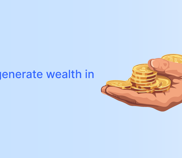 How to generate wealth in 4 steps